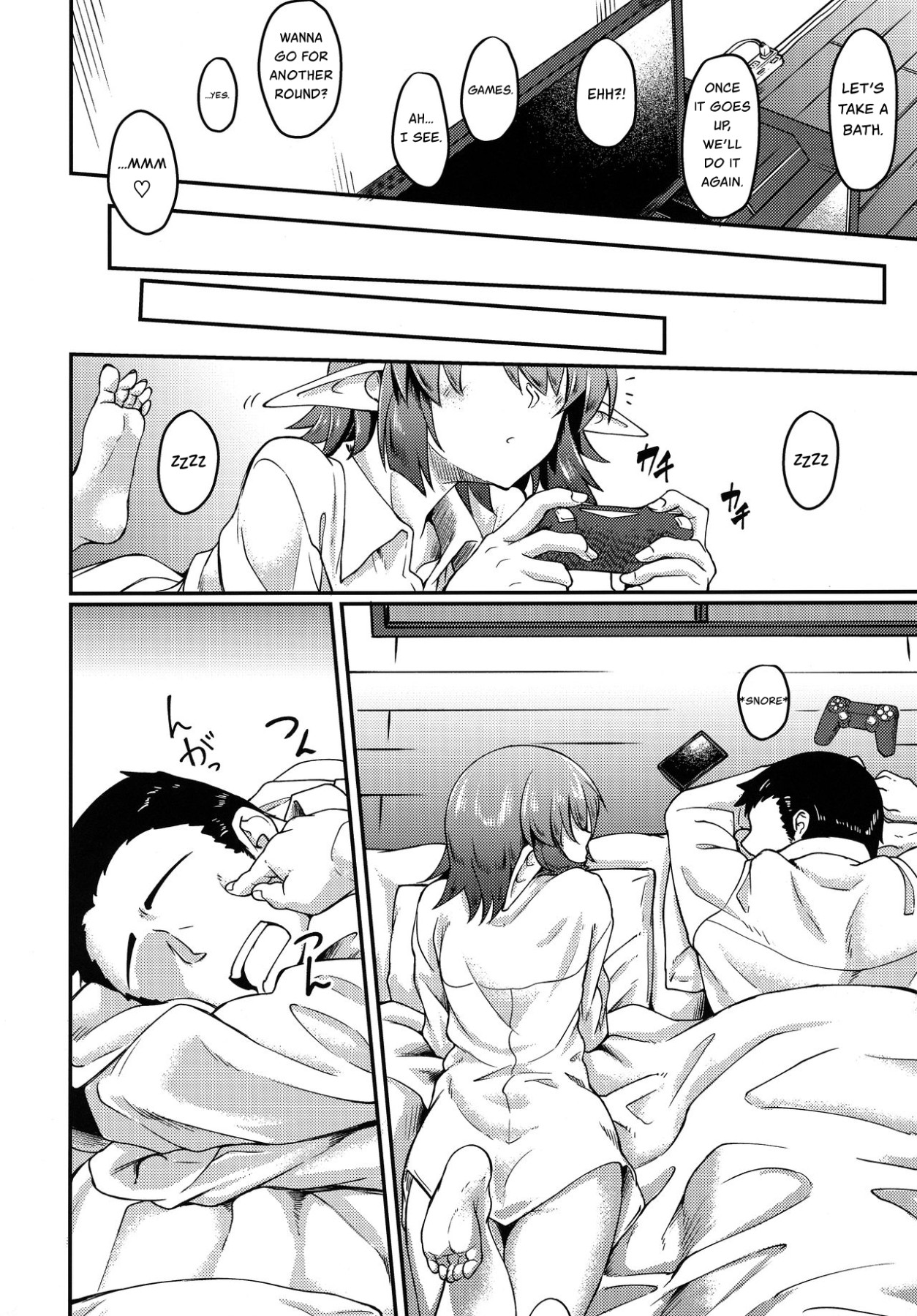 Hentai Manga Comic-Living with an Elf Whose Hair Hides Her Eyes-Read-19